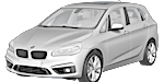 BMW F45 C3898 Fault Code
